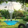 Plastic Fountain Bird Feeder Metal Hummingbird Drinker Bird Water Dispenser  Bird Watchers