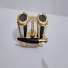 Solid Brass Finish Monocular Nautical Binocular Telescope Mother of Pearl Item Home, Office Decor Gift Item