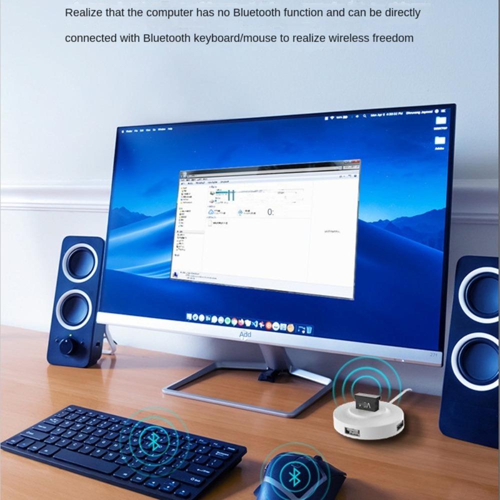 Bluetooth Transmitter USB Bluetooth 5.3 Adapter for Speaker/Mouse/Keyboard/Computer