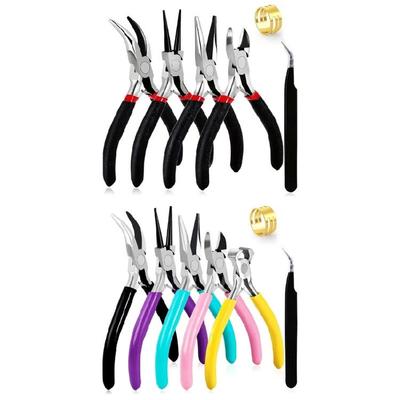 Multipurpose Jewelry Pliers Set Sturdy Steel Tool Set Practical Accessory for Elegant Designs Jewelry Making Work