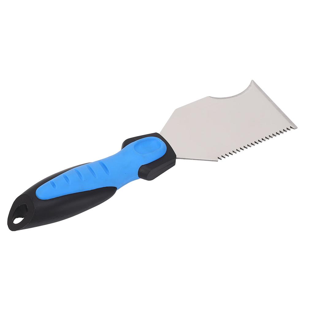 Multi Function Putty Cutter Stainless Steel Blade Rubber Handle Portable Paint Scraper Metal