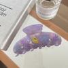 Korean Style Ocean Animal Hair Clip Sweet Geometry Shark Clip Hairpin Shell Hair Claw  Girls