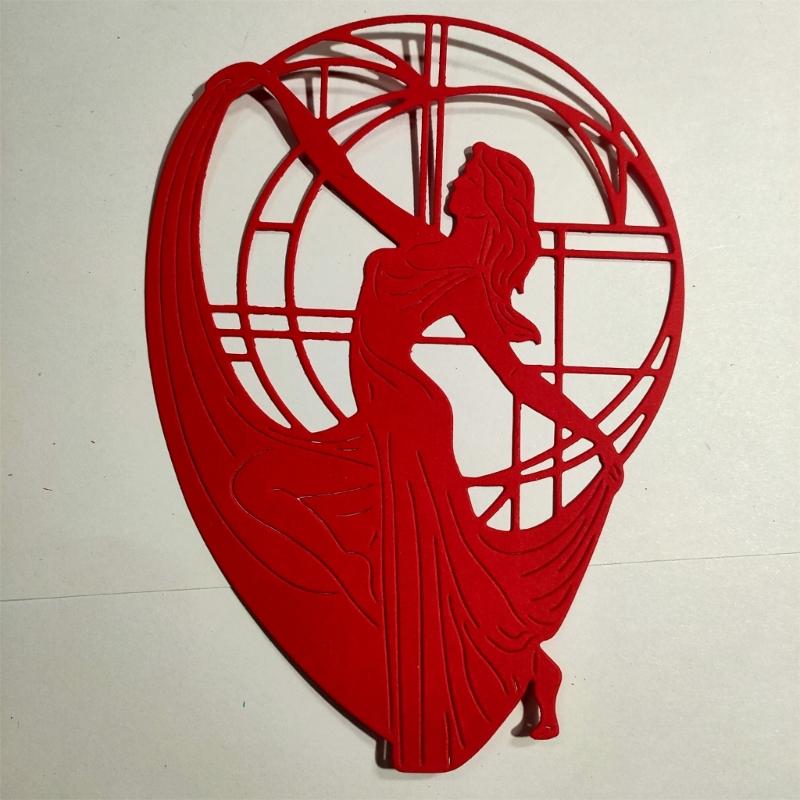Dancing Girl Metal Cutting Dies Scrapbooking Stencils Die Cuts Card Embossing DIY Album Photo Template Molds Decorations
