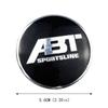 56mm Modified Car Wheel Center Emblem Hub Caps Stickers For ABT Logo Golf Passat Jetta Touareg Tiguan Caddy Vento Bora Mk6