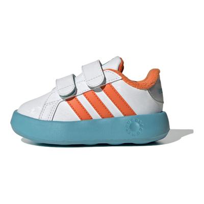 Disney x Grand Court 2.0 I Olaf Baby-Sneaker Weiß Wolkenweiß Orange IF4058
