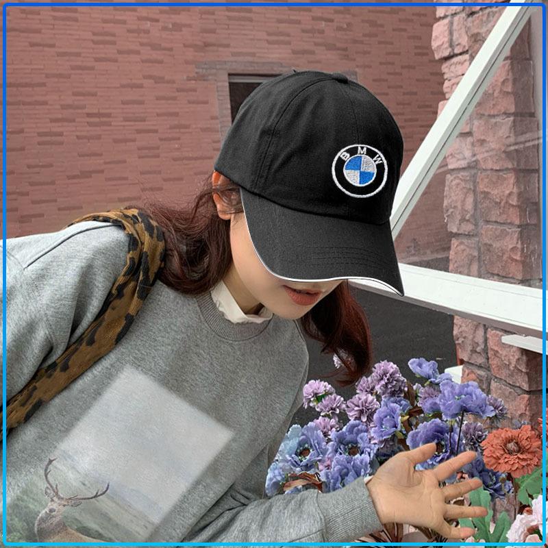 For BMW E60 E46 E39 E38 E90 E36 F30 E30 E31 E34 F10 F20 E87 E92 E91 E53 E70 X1 X5 X3 X6 Fashion Men Women Car Decoration Baseball Cap Car Logo Sun Hat