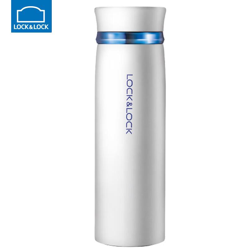 LocknLock Fit LHC4131 450ml Stainless Steel Lightweight Travel Mug