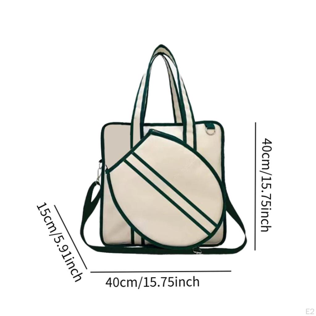 Tennis Tasche Tote Schläger Schläger Schulter für Damen Herren Crossbody Badminton