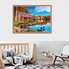 5D Diamond Painting Cross Ctitch Kit Wall Sticker Mosaic Diamond Embroidery Painting Home Decor