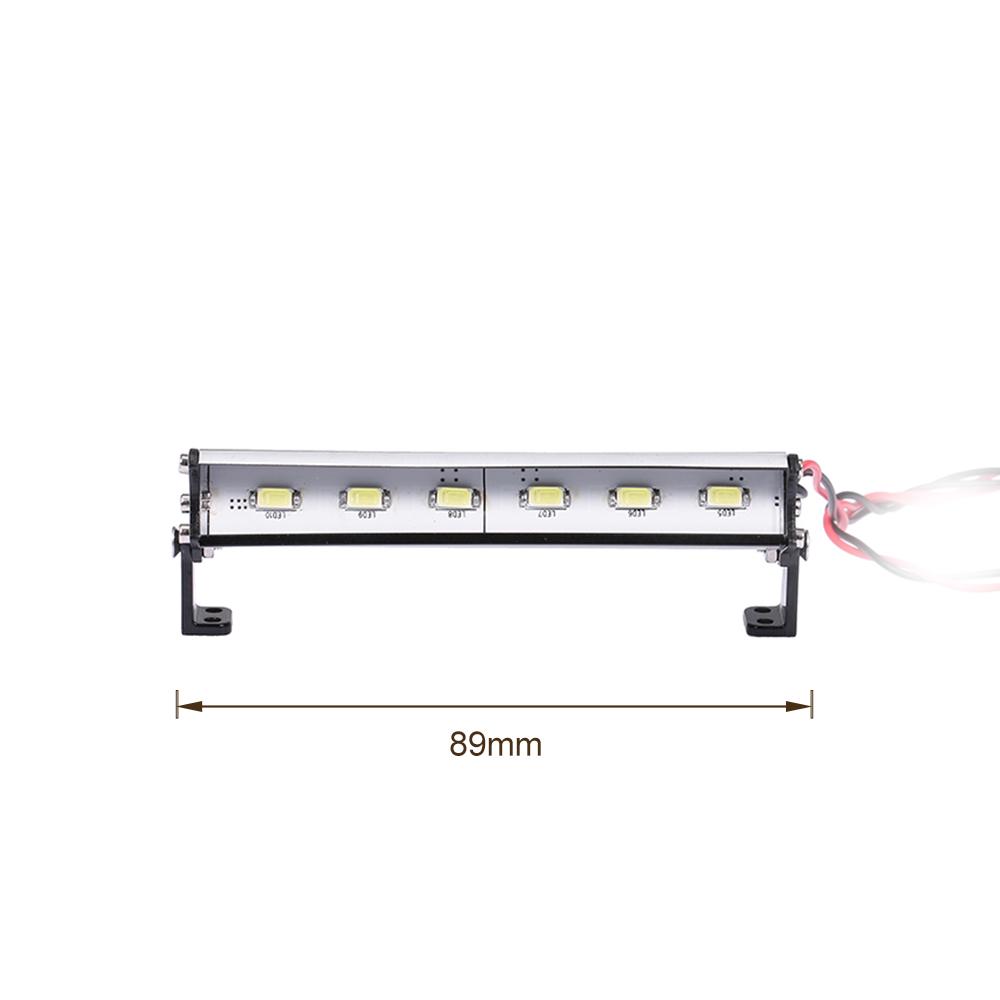 89mm Roof Headlights RC Dome 6 LED Lights for 1Celsius16 Slash Sport E- EPXCelsiusS30 Caldera