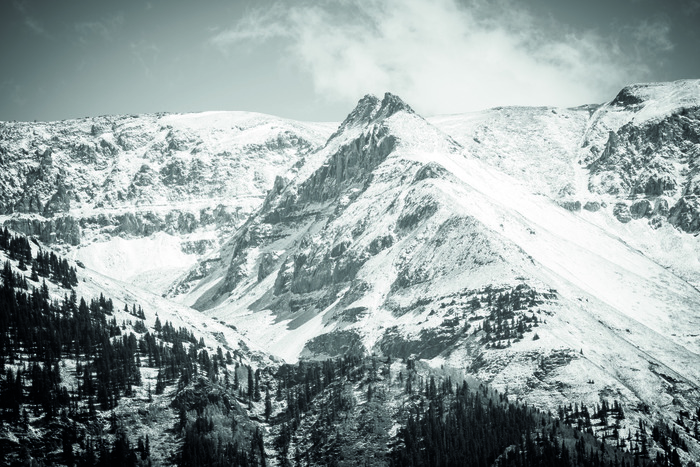 Photomural Winter In The Mountains Non-Woven 300x210