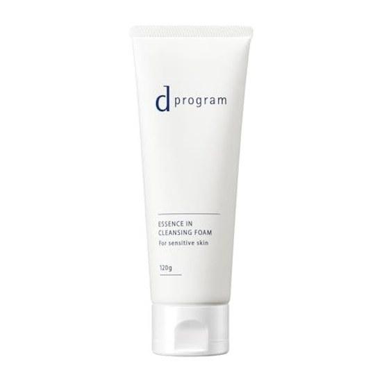 d program Cleansing Foam Essence 120g Quasi-drug Sweat Sebum Dirt Low-irritation Sensitive Skin Dry Acne Care Pore Moisturizing Roughness Prevention