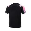 Li Ning Comfortable Breathable Short Sleeve Table Tennis Competition T-Shirt Men Tops Black AAYV069-1