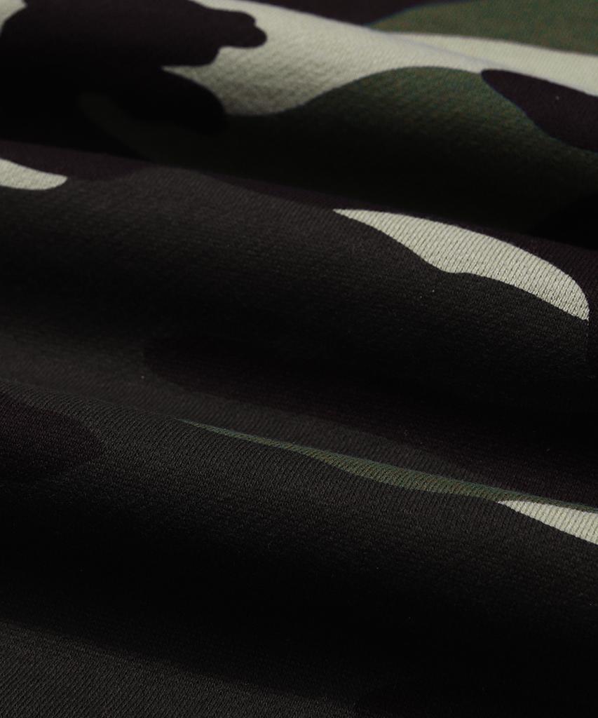 GAINSBORO Single-Pleat Wide Sweatpants_Camo Beige