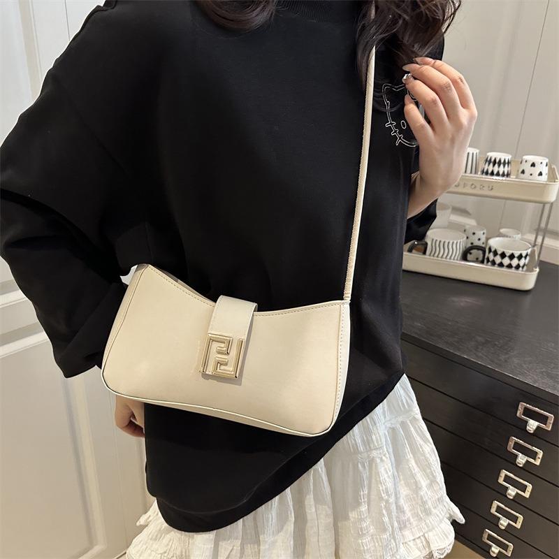 New High-end Texture Popular Simple and Versatile Women's Portable Commuter Bag High-value Messenger Bag Women