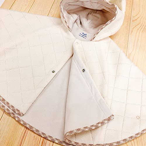 Angel Baby Fleece Cape, Anti-Static, Made in Japan, Newborn, Cold Protection, 50-80cm, TT4911