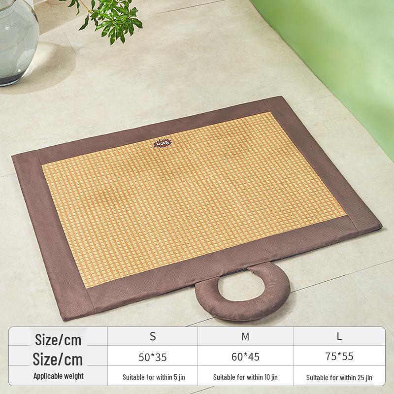 Four Seasons Washable Pet Bed: Cool Nest Cushion for Dogs & Cats