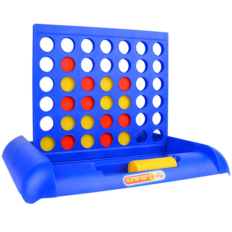 Children's 3D Four-in-a-Row Gomoku Table Game - Educational Parent-Child Toy