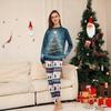 Family Matching Print Sets Pajamas Loungewear Outfits Family Matching Long Sleeve Tops+Pants Set