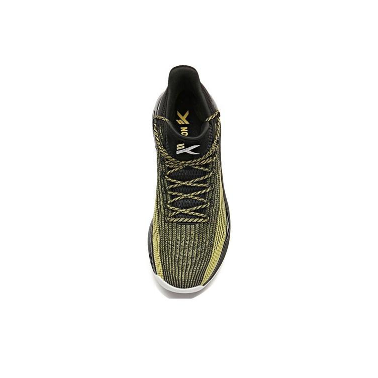 Anta KT4 Thompson Basketball Shoes Men Sneakers Black Yellow 11921101-5