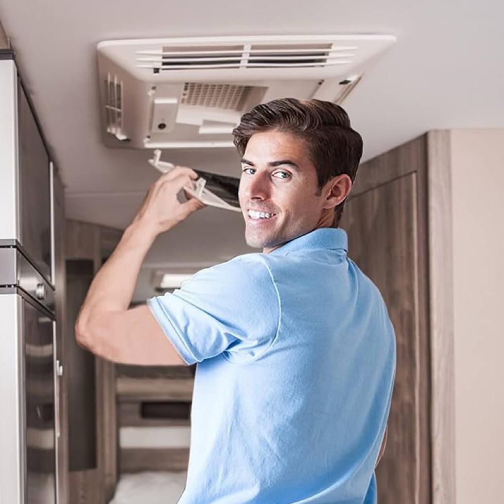 RV A C Filter Replacement, Cuttable Air Conditioner Filter, Can Cut To Fit Motorhome, Travel Trailers, Camper