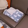 Plush Double-Layer Dog Blanket & Cushion - Thick, Anti-Dirt Cover for All Seasons