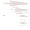 White Color Paper Decorative Umbrella Parasol School Decor Photo Prop (60cm)