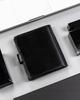 Men's Vertical Wallet Made of Genuine Leather - Rovicky