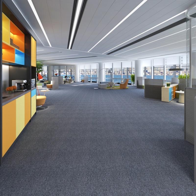 Anti-Slip Wear-Resistant Patchwork Carpet for Offices, Billiards Halls, Hotels, and Commercial Spaces