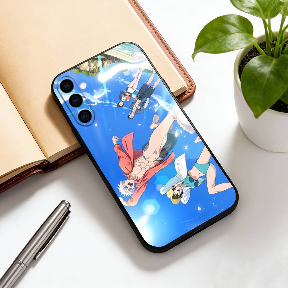 

Jujutsu Kaisen Group Photo Phone Case For Samsung Galaxy A73,A72,A71,A70,A53,A52,A51,Others Soft Black Cover Samsung a72