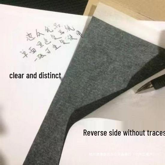 נייר פחם שחור A4 לא נדבק בסגנון Xiaohongshu להעתקות סטודנטים