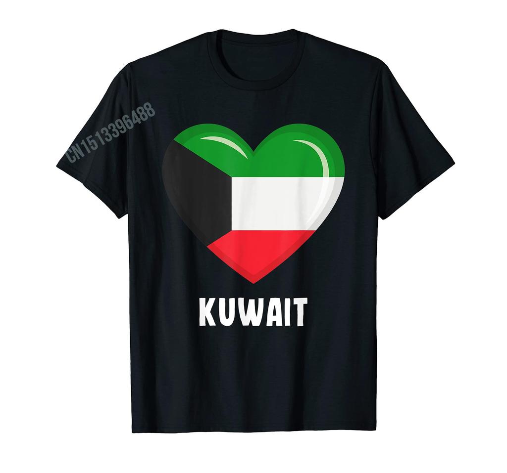 Men Women T Shirt More Design Kuwaiti Flag Funny Kuwait Vacation TShirt Tops 100 Tees