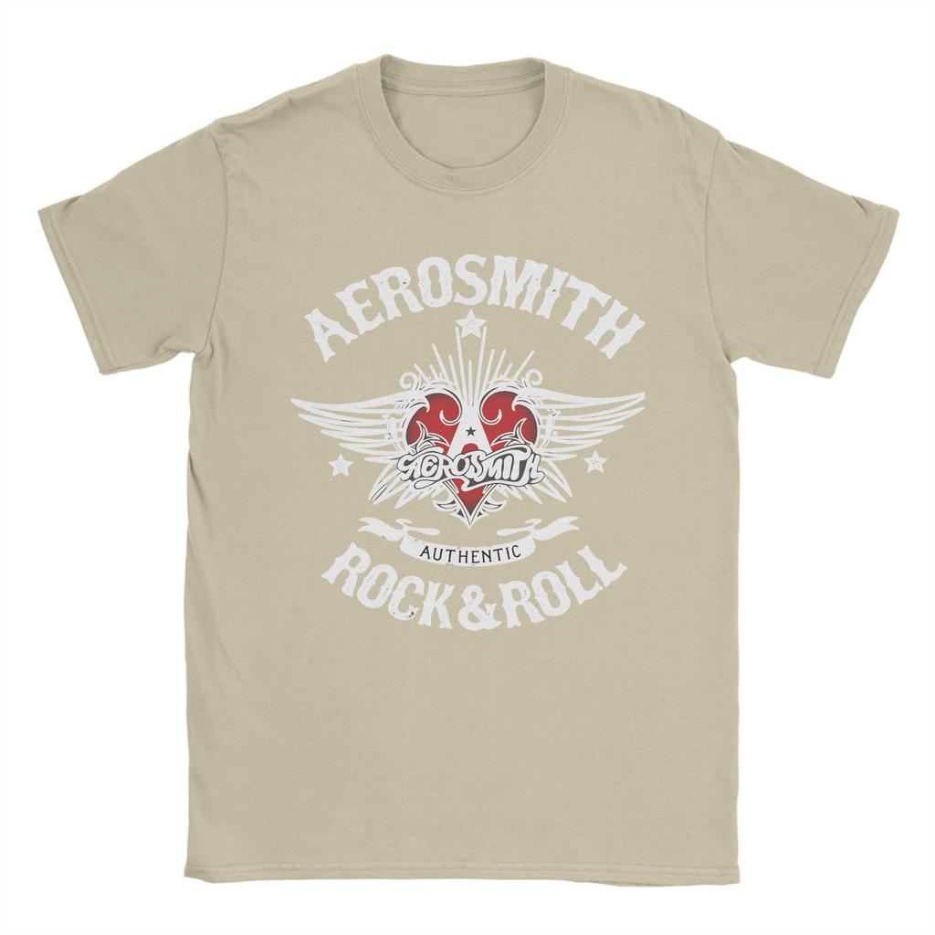 Aerosmith Tour TShirt Beach Cotton T Shirts For Mens Fashion Custom DIY Tshirt Short Sleeve Y2K Funny Tops