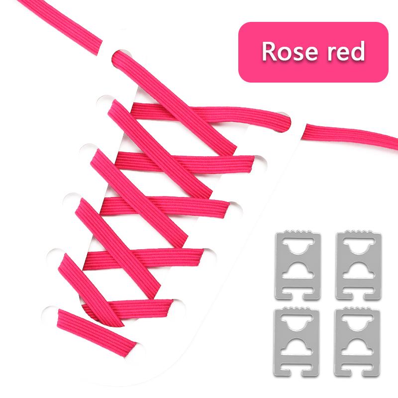 1 Pair Elastic No Tie Shoe Laces Anchors Flat Shoelace Lock Clip for Adults and Kids Tieless Shoelaces for Sneakers