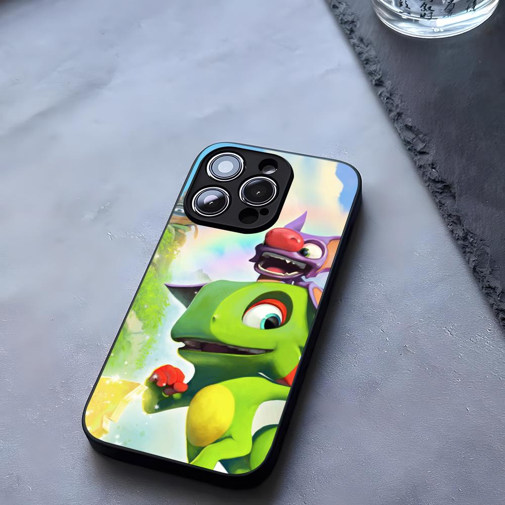 Game Yooka-Replaylee Phone Case Tempered Glass For IPhone 17 13 14 16 12 15 11 Pro Max Plus Mini X XR SE2020 Coque
