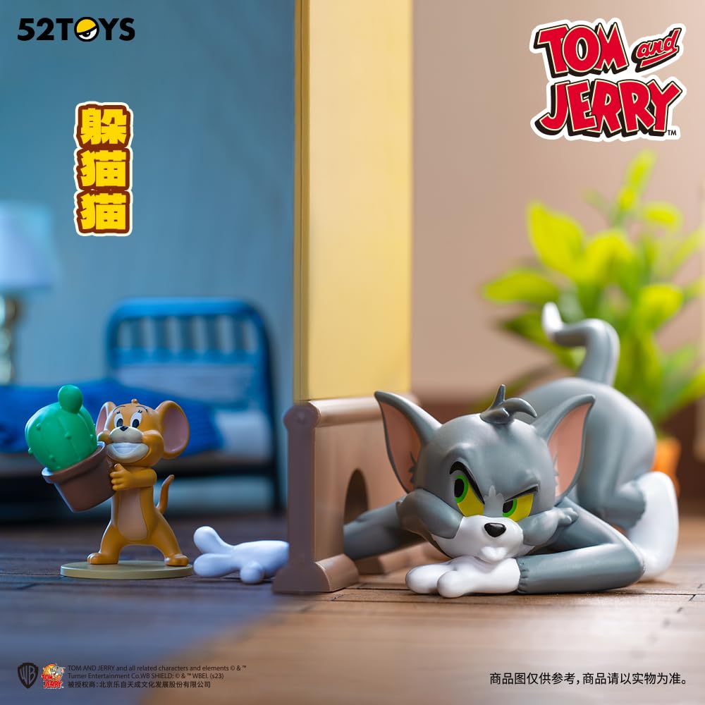 52TOYS Tom and Jerry Brawl Blind Box 8-Pack Set