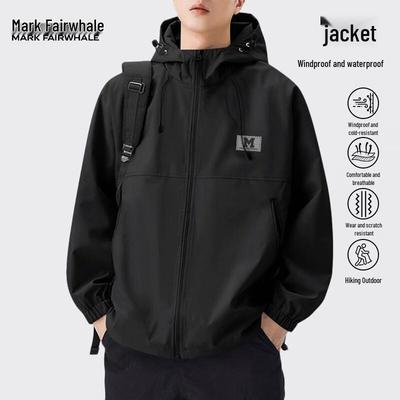 Mark Fairwhale Men's Outdoor Hooded Jacket