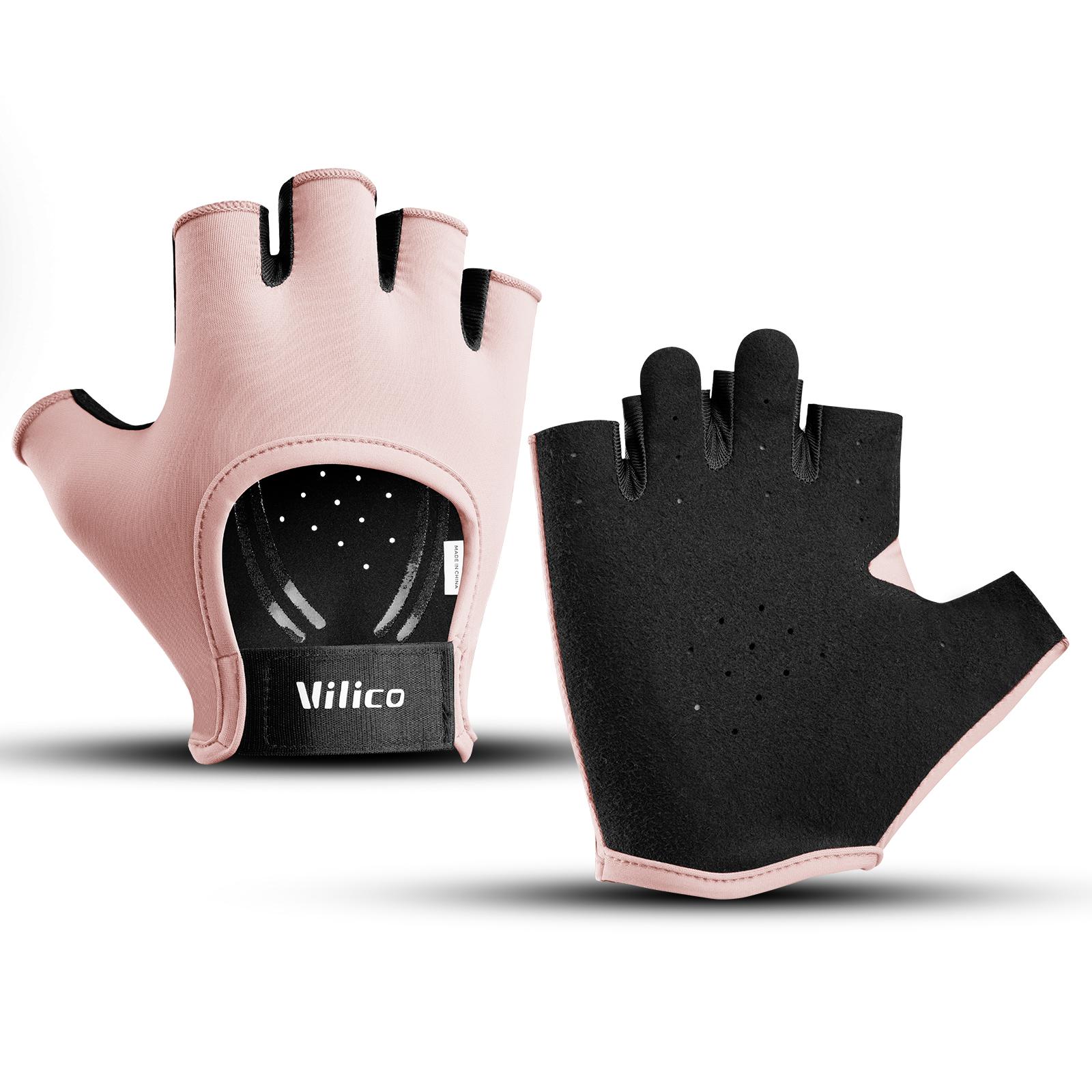 

Men Women Fitness Gloves Wrist Support Breathable Non-slip Gel Pad for Weightlifting Gym Training Bodybuilding Sports Palm S