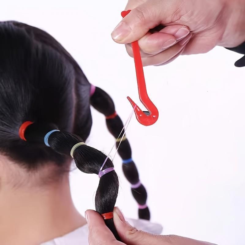 Hair Elastic Rubber Band Cutter, Disposable Rubber Band Removal Tool, Prevent Pulling Hair And Scalp Damage