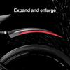 2 Pcs Bicycle Fender Adjustable Front And Rear Fenders Universal Bike Mud Guard Accessories for Mountain Road Bike