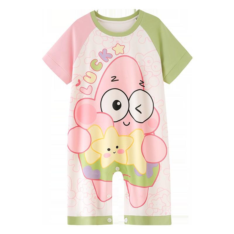 Kids One-Piece Pajamas Modal Sleepwear Girls Toddler Soft Breathable