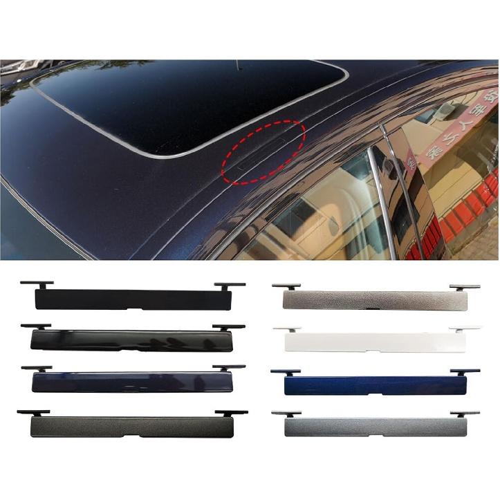 Lišta střešního nosiče na levé straně vozu Krycí deska střešního nosiče Kompatibilní pro BMW G30 F90 Řada 5 520 528 530 535i M5 2017-2023(Černá)