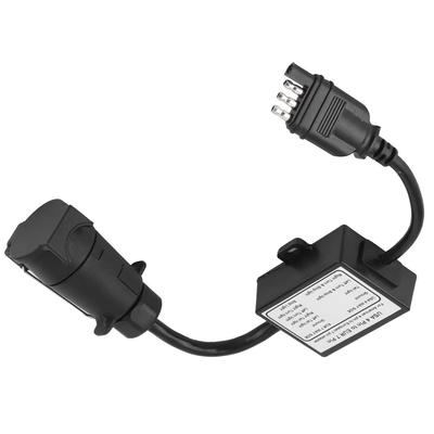 Trailer Connector Electrical Converter Tow Plug 7 Pin Trailer Plug Adapter USA 4 Pin