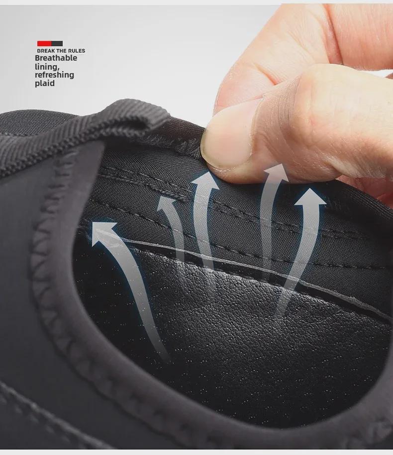 Męskie buty ze skóry naturalnej podwyższające wzrost: 6CM & 8CM Koreański Modny Biznesowy Casual
