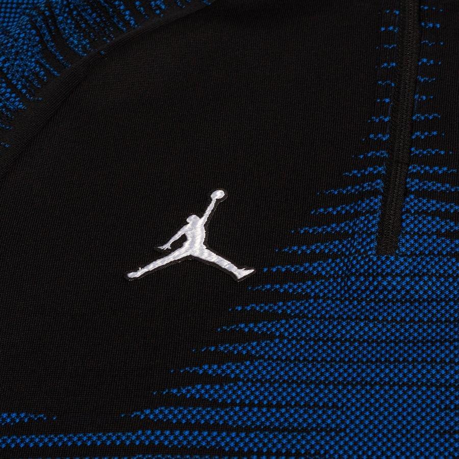 Jordan Paris Saint-Germain 19-20 Season Player Edition Logo Embroidered Sports Half-Zip Training Stand Collar Long Sleeve Football Shirt CT3537-010