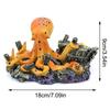Aquarium Decor Resin Cave Octopus Fish for Tank Hideout Octopus Theme Decor Top Sale