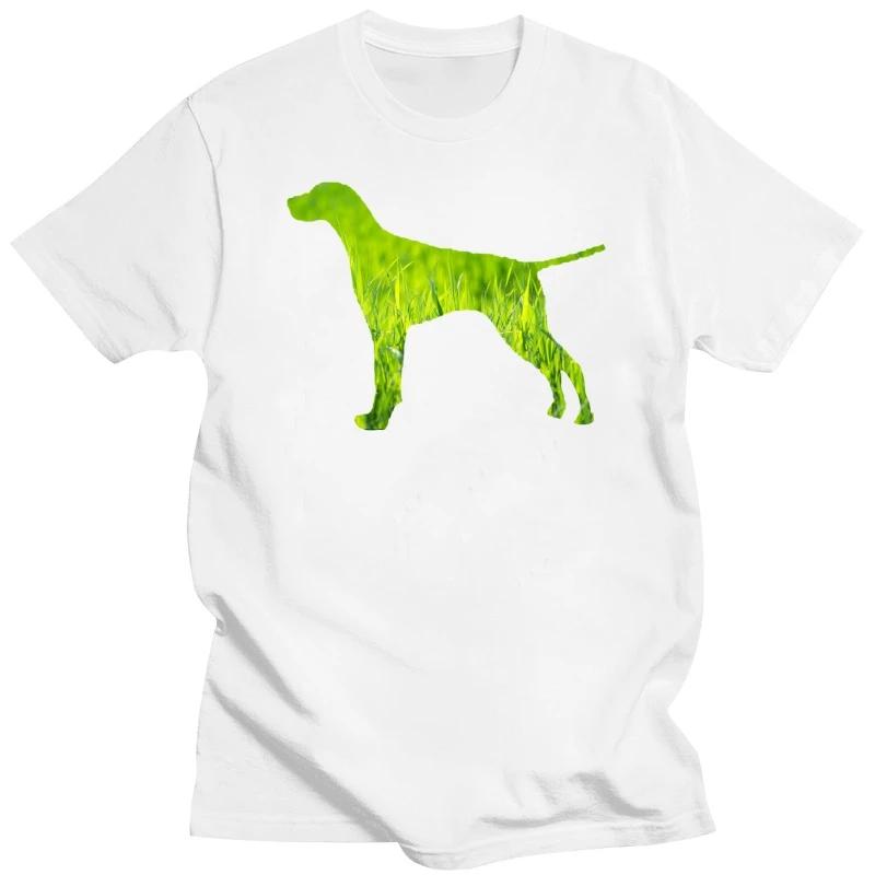 

Футболка с изображением немецкой короткошерстной пойнтерки Sunlight Dog Grass Nature, хлопковая, классная, Harajuku, мужская, новое поступление, винтажная, с круглым вырезом, женская XXXXXL