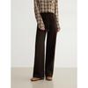 ELLE Women's Fleece-Lined Drawstring Knit Wide-Leg Pants