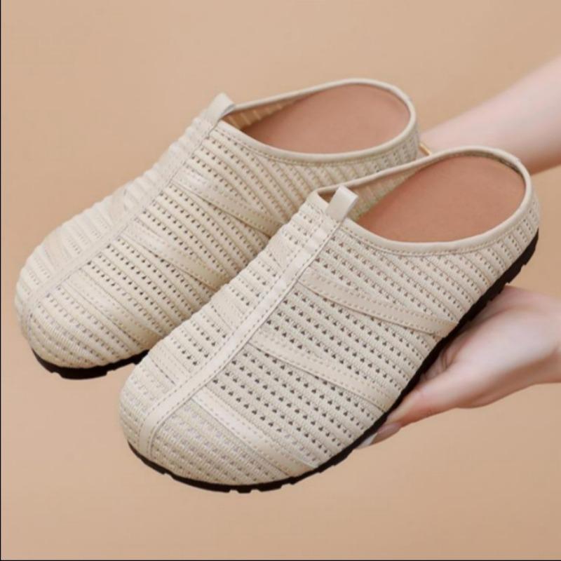New Style Flat-bottomed Slip-on Women's Loungewear Shoes, Casual One-piece Shoes