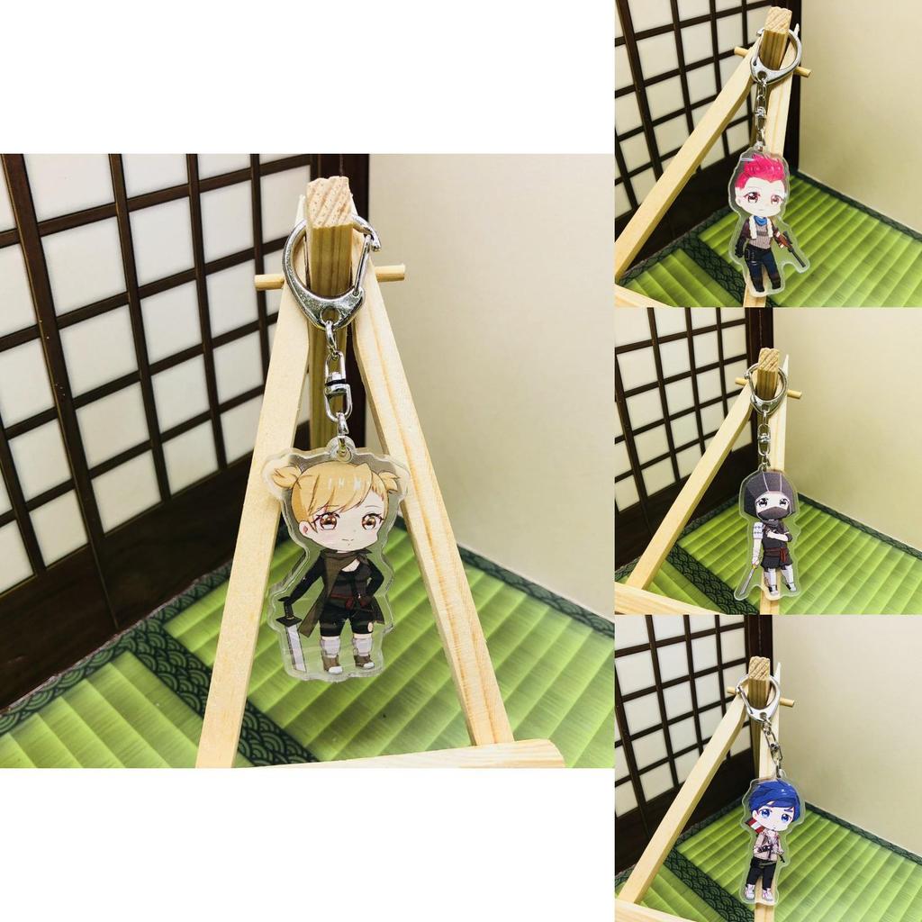 Acrylic Fortnite Keychain Epic Game Keyrings Gift For Player Women Fashion Men